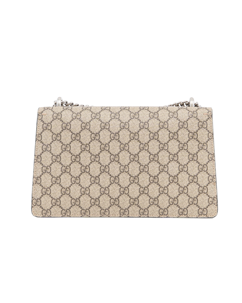 GUCCI DIONYSUS MEDIUM BROWN BLACK GG MONOGRAM CANVAS SHW 400249 396231 3016