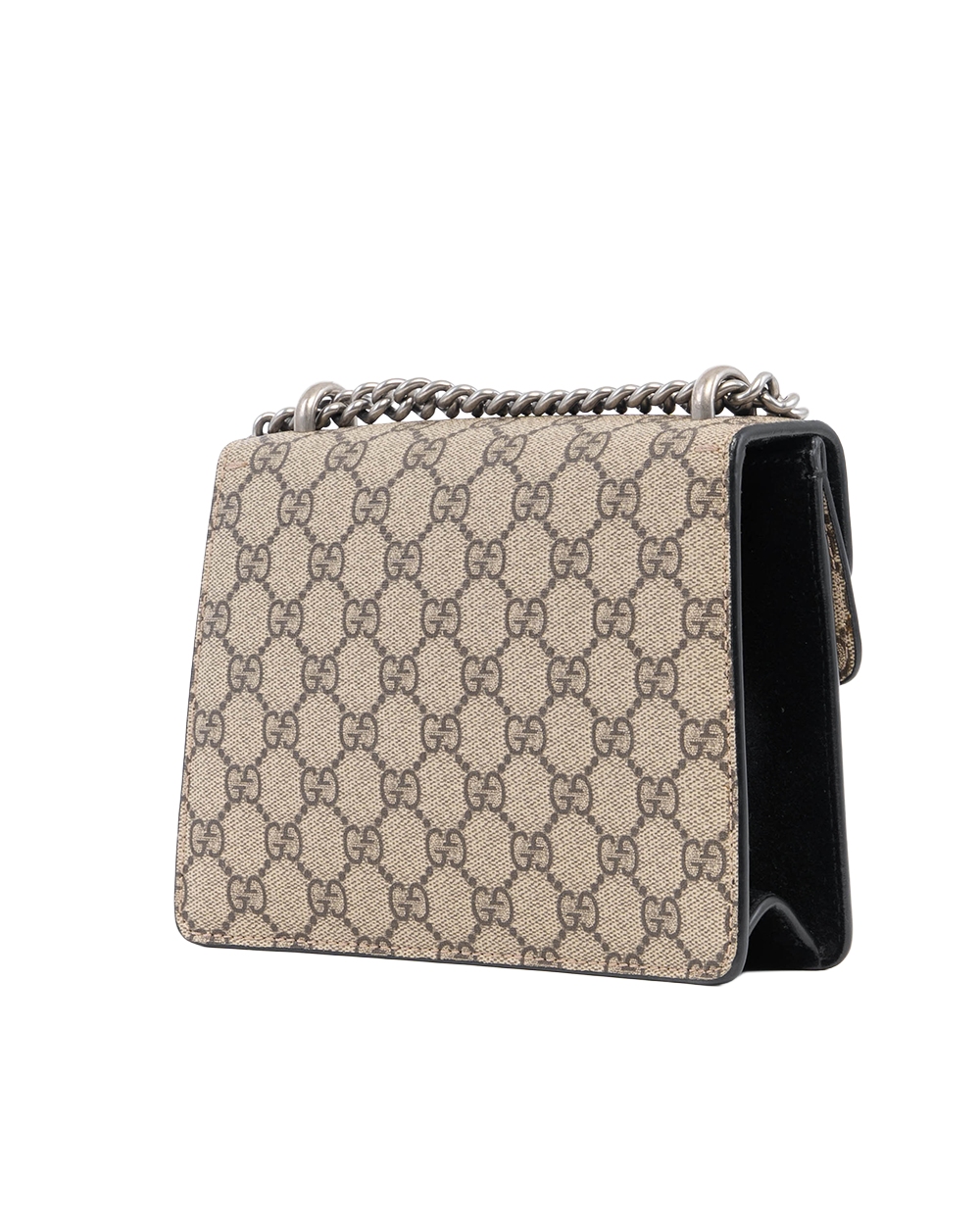 GUCCI DIONYSUS MINI BROWN BLACK GG MONOGRAM CANVAS RSHW 421970 493075 00130