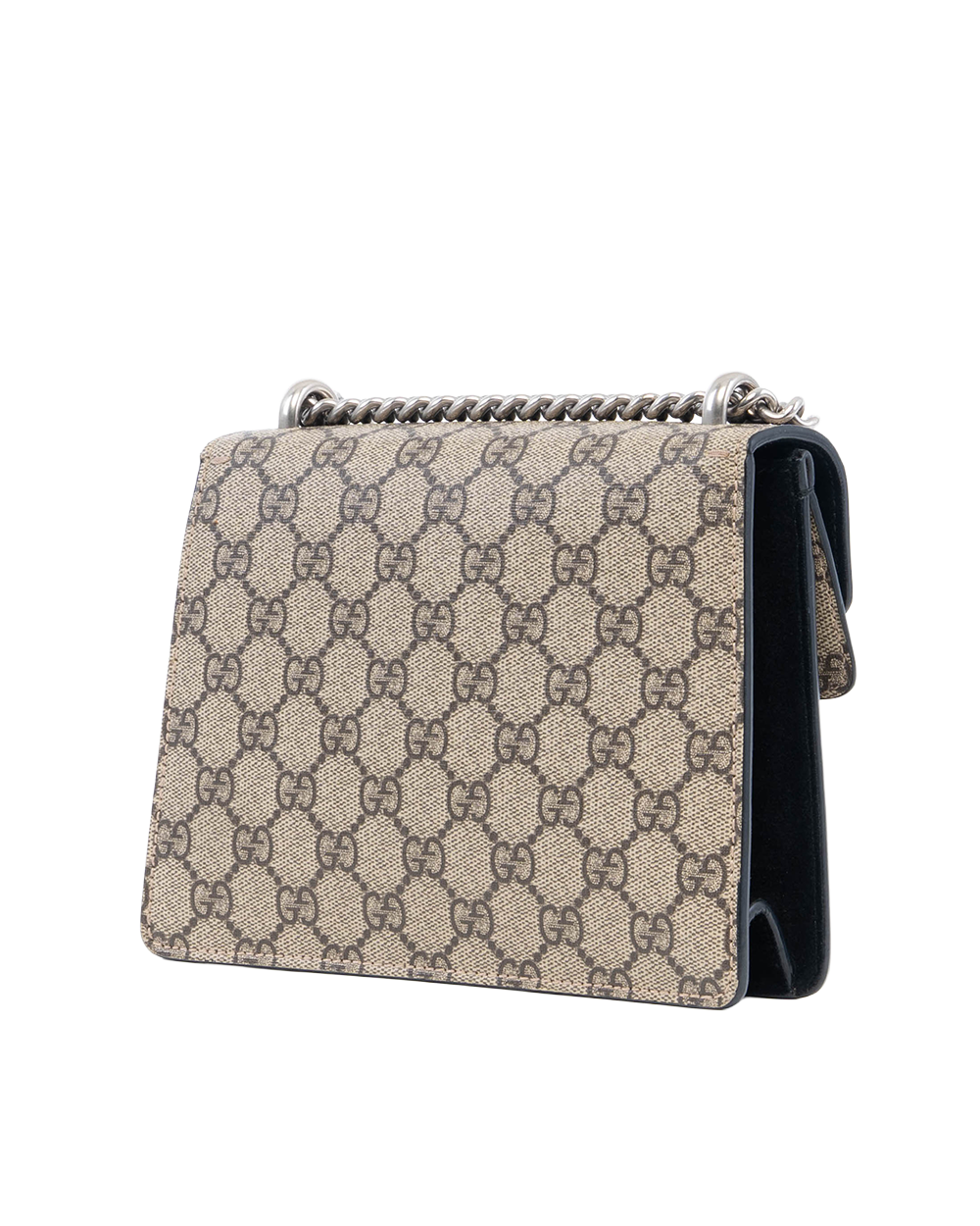 GUCCI DIONYSUS MINI BROWN BLACK GG MONOGRAM CANVAS RSHW 08506