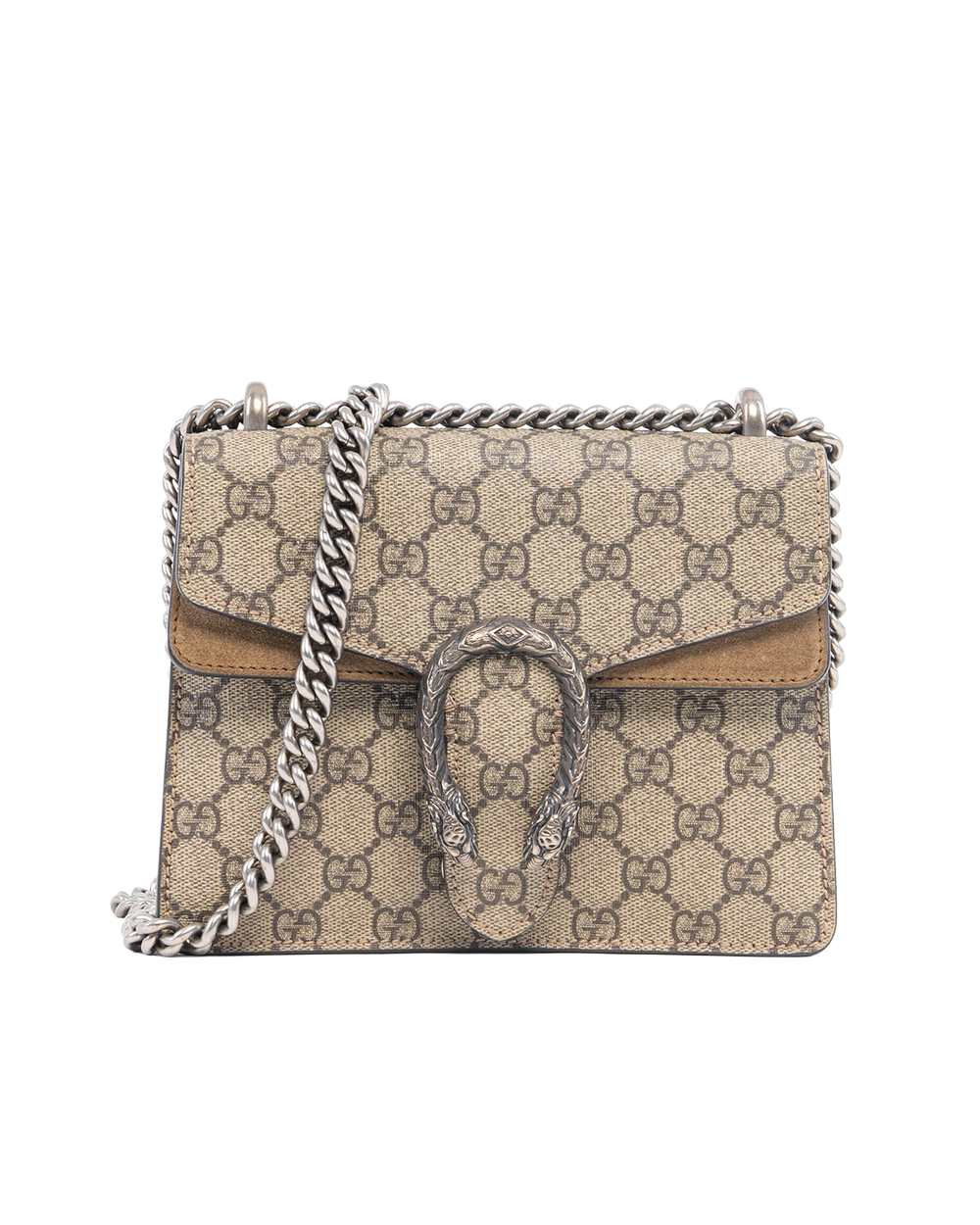 GUCCI DIONYSUS MINI BROWN GG MONOGRAM CANVAS SHW 421970 525040 3192
