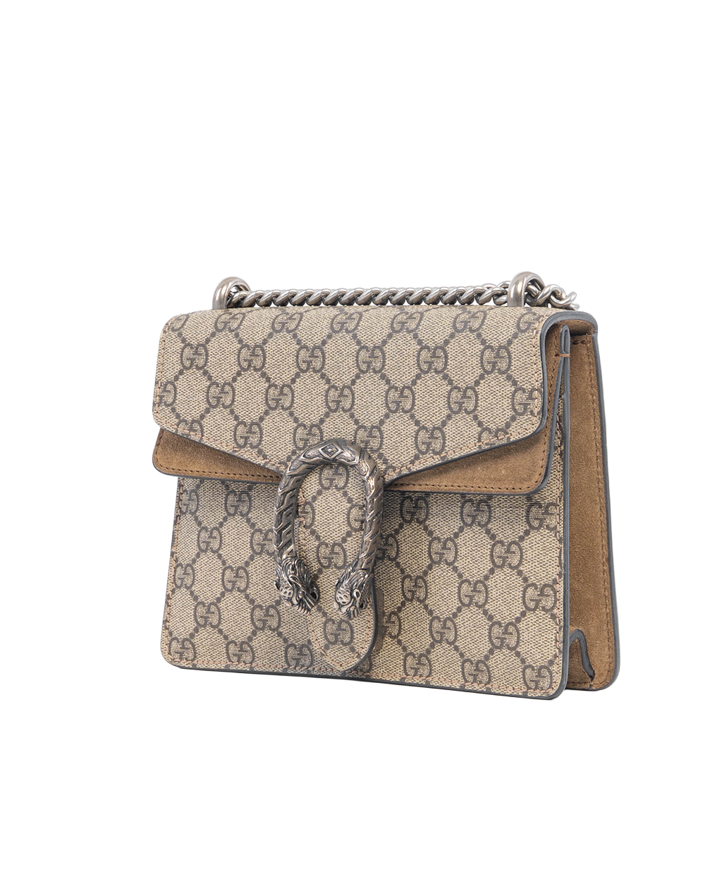 GUCCI DIONYSUS MINI BROWN GG MONOGRAM CANVAS SHW 421970 525040 3194