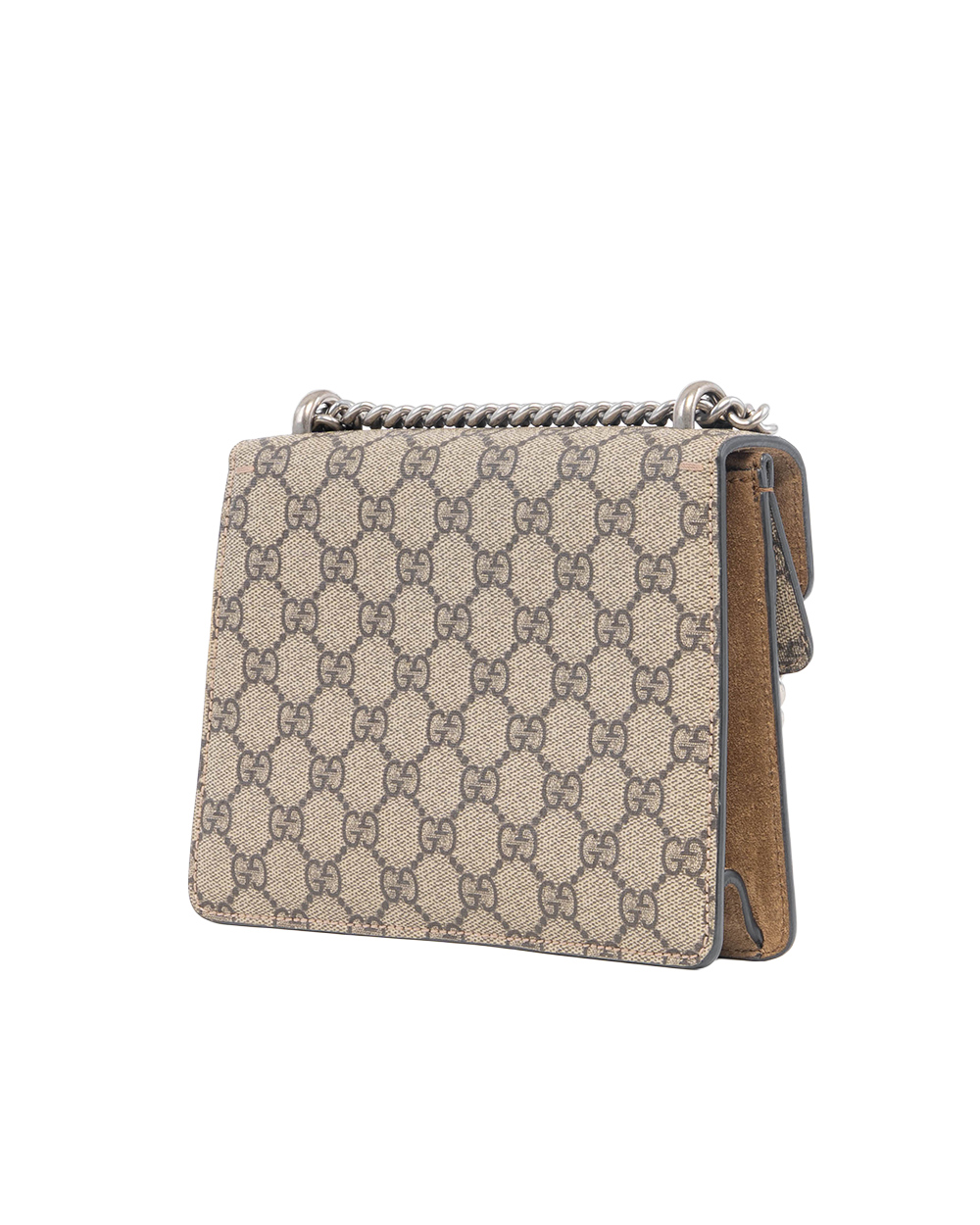 GUCCI DIONYSUS MINI BROWN GG MONOGRAM CANVAS SHW 421970 525040 3195