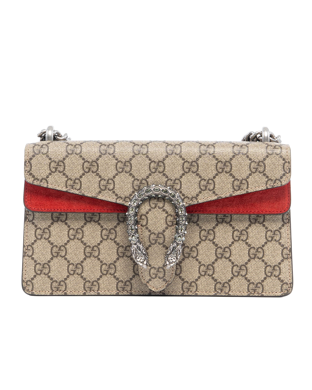 GUCCI DIONYSUS NEW SMALL BROWN GG MONOGRAM CANVAS RSHW 499623 498879 2016