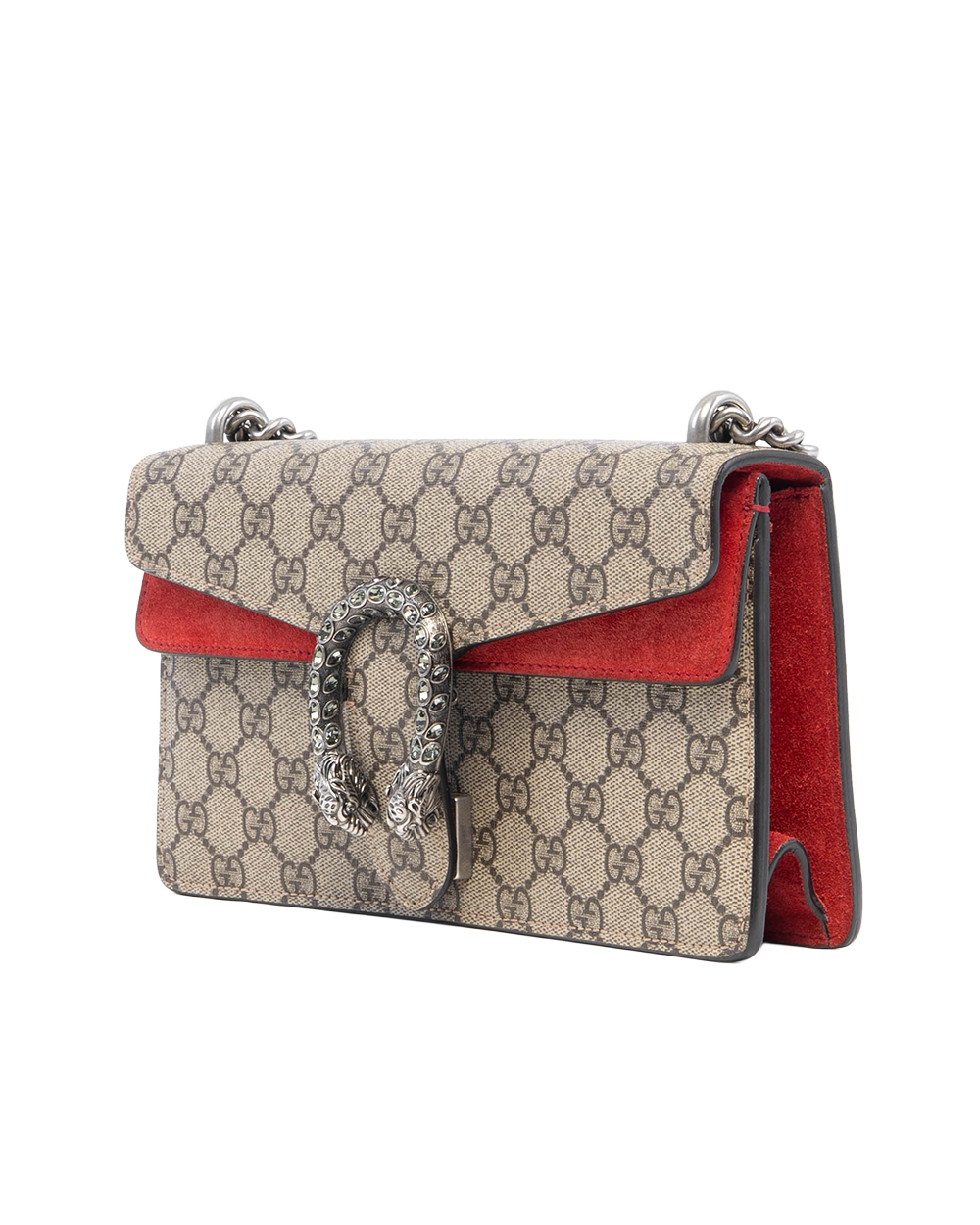 GUCCI DIONYSUS NEW SMALL BROWN GG MONOGRAM CANVAS RSHW 499623 498879 2017