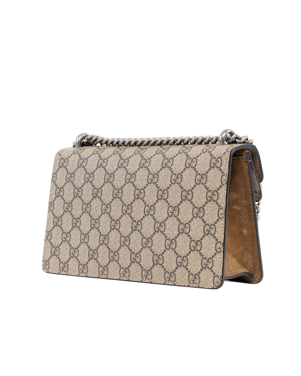 GUCCI DIONYSUS NEW SMALL BROWN GG MONOGRAM CANVAS SHW 4996223 622011 8113