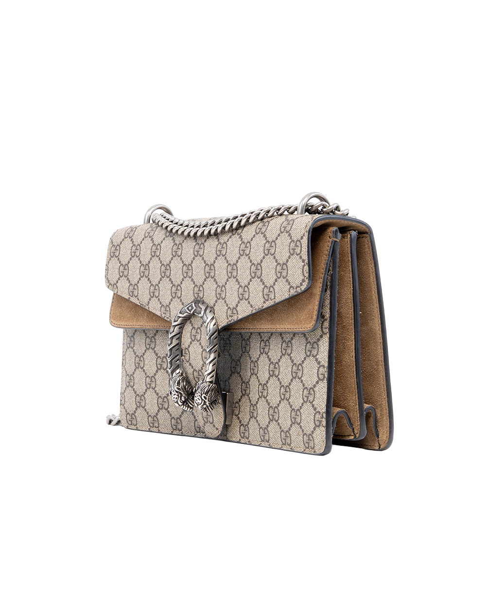 GUCCI DIONYSUS SMALL BROWN GG MONOGRAM CANVAS RHW 00286