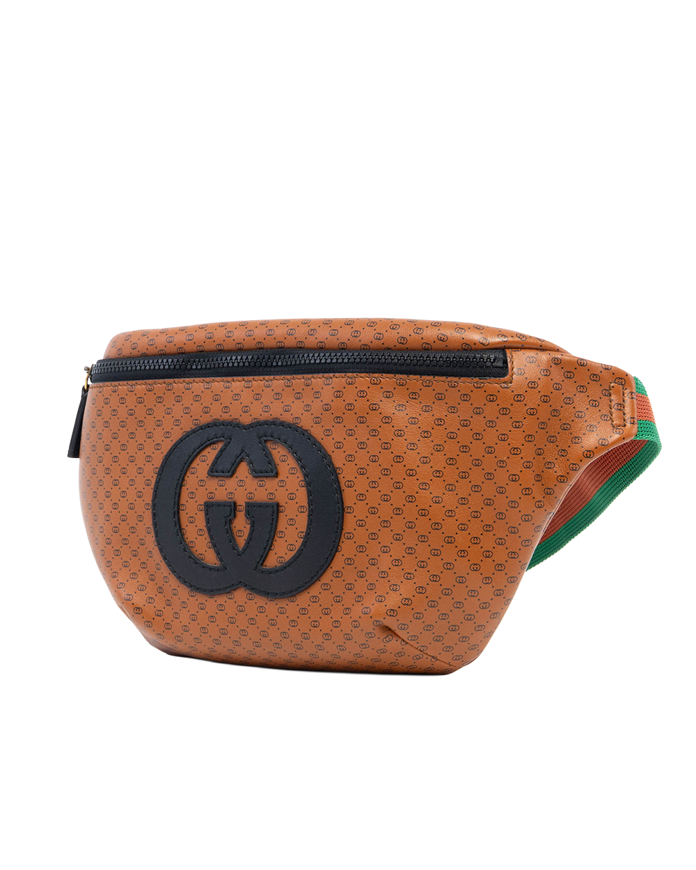 GUCCI DOPPER BELT BAG BROWN MONOGRAM CALF BHW 536416 525040 6193