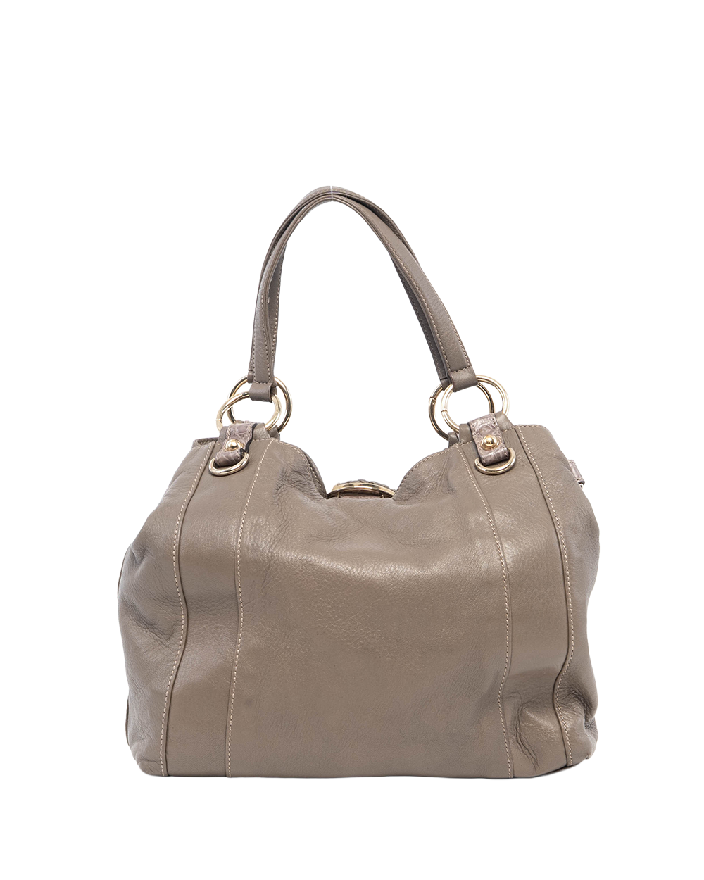 GUCCI G WAVE HOBO GREY CALF GHW 232960 000926 03328