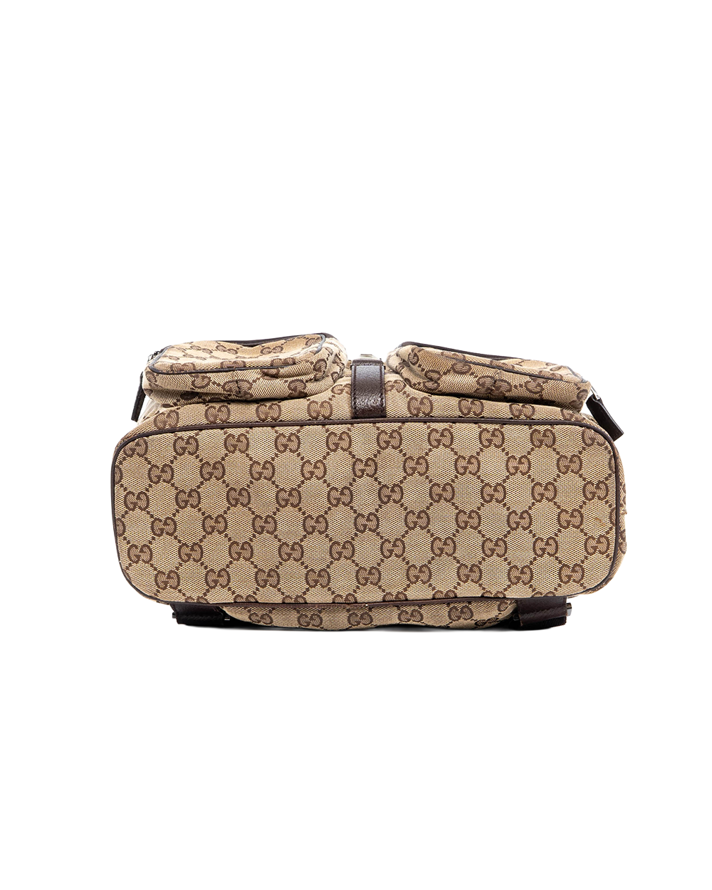 GUCCI GG BACKPACK VINTAGE BROWN GG MONOGRAM CANVAS GHW 114552 002404 1004