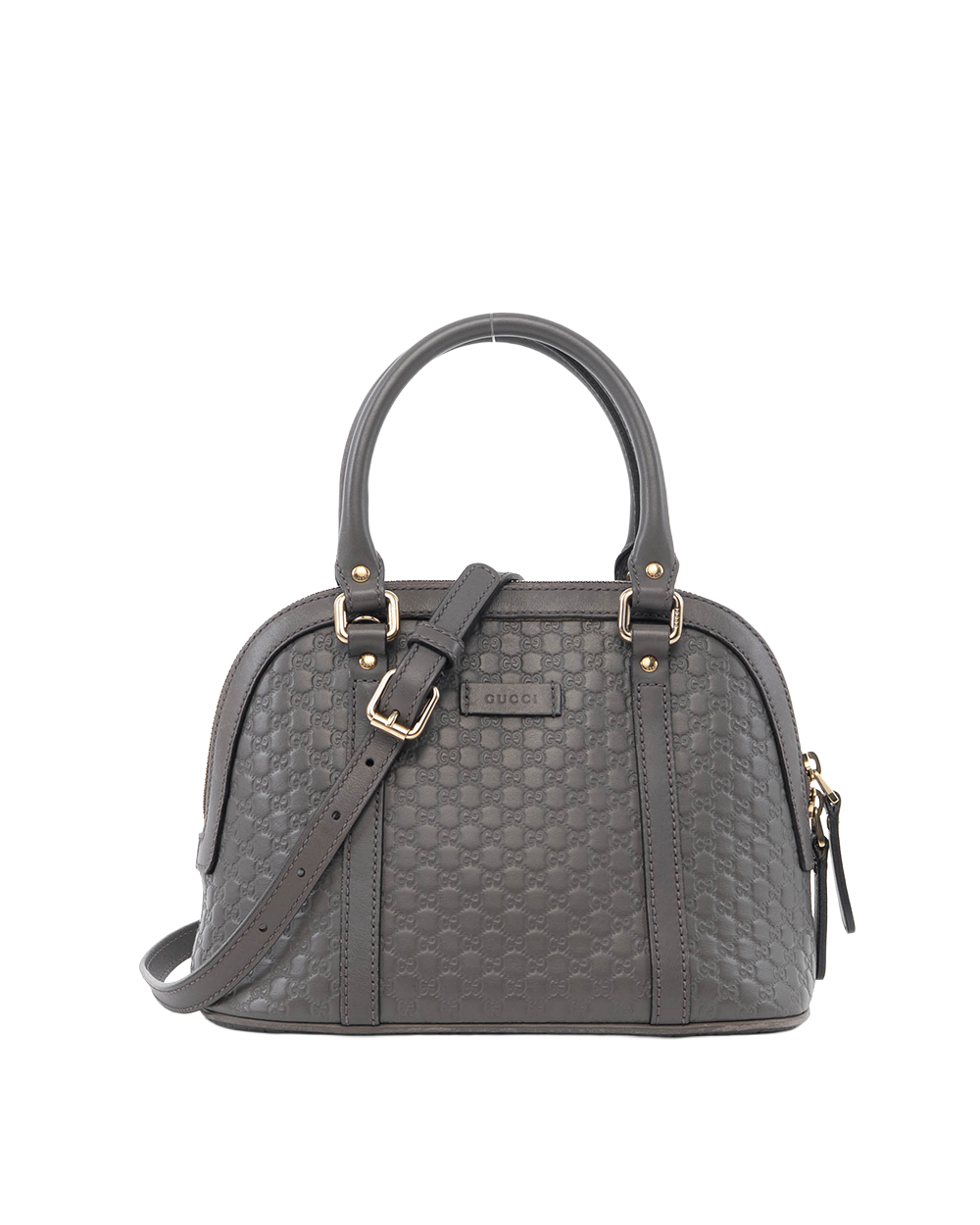 GUCCI GUCCISSIMA DOME GREY CALF SHW 449654 520981 8161