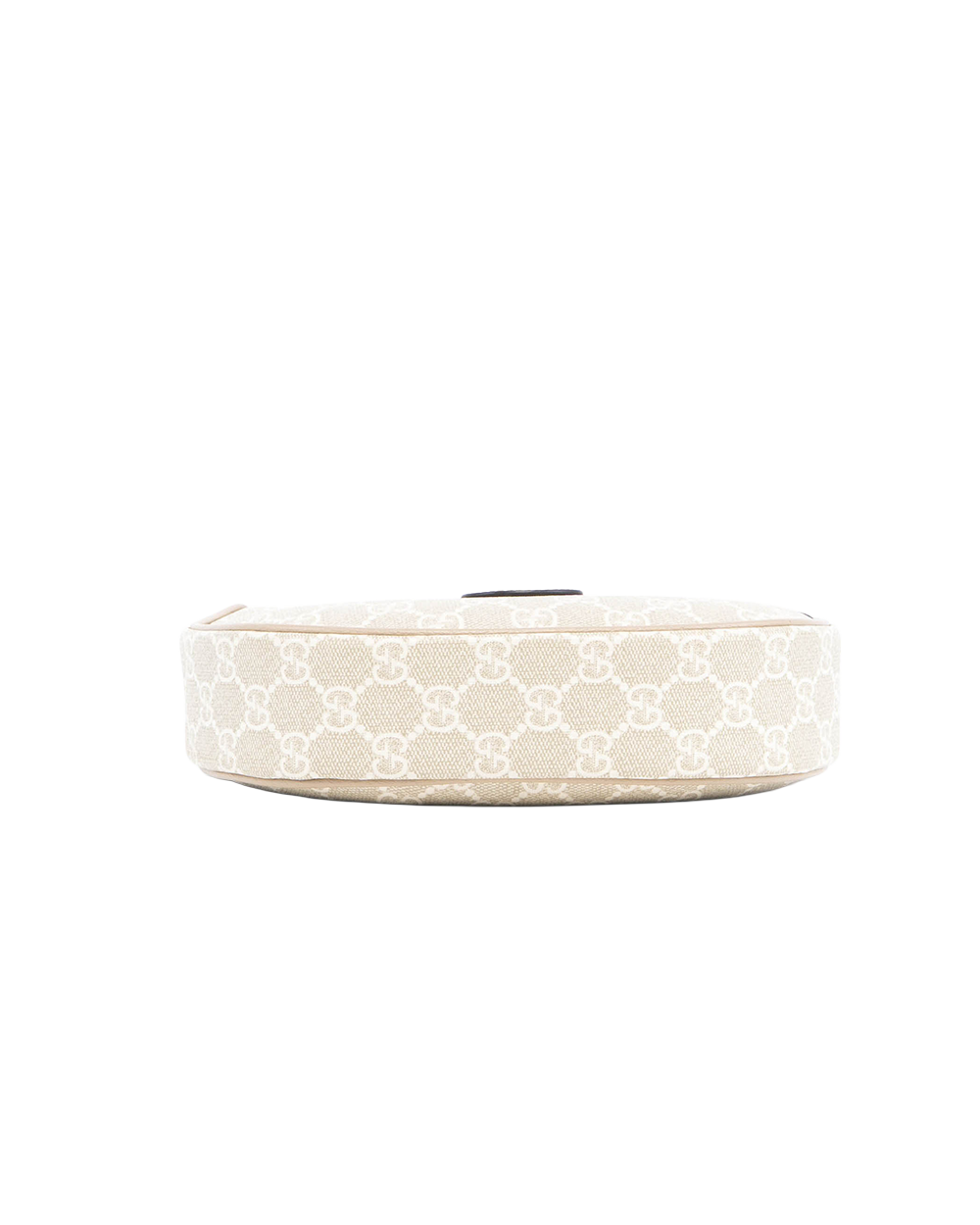 GUCCI HALF MOON HOBO BEIGE GG MONOGRAM CANVAS GHW 726484 493075 1053