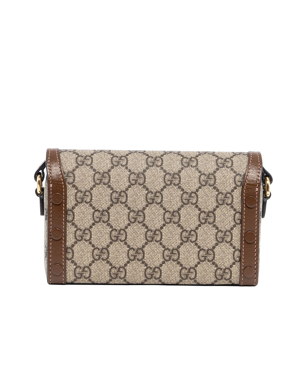 GUCCI HORSEBIT 1955 CAMERA BROWN GG MONOGRAM CANVAS GHW 699296 0416 01277