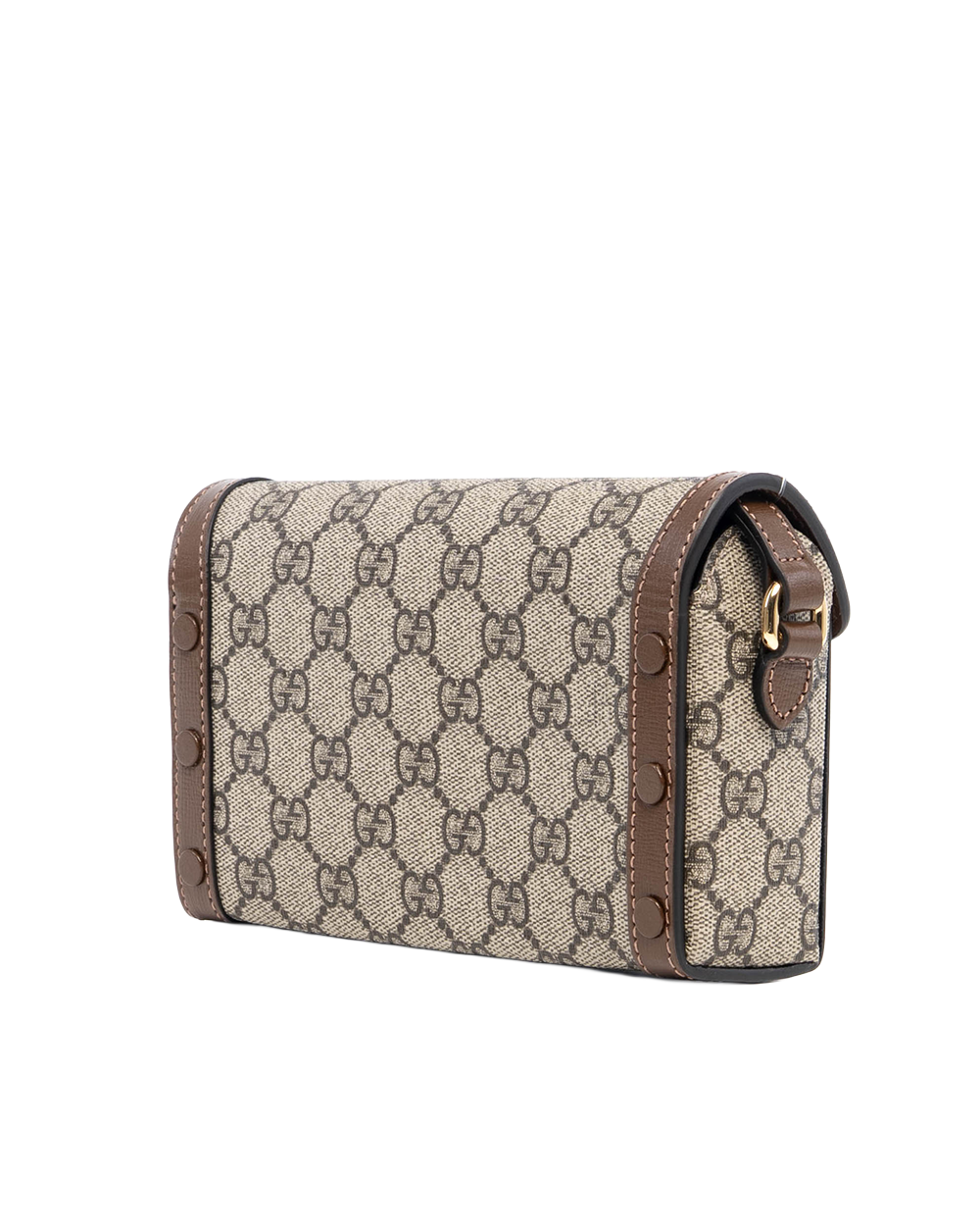 GUCCI HORSEBIT 1955 CAMERA BROWN GG MONOGRAM CANVAS GHW 699296 525040 09518