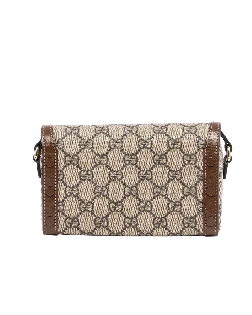 GUCCI HORSEBIT 1955 CAMERA BROWN GG MONOGRAM CANVAS GHW 699296 525040 09519
