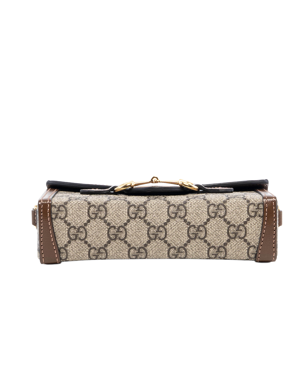 GUCCI HORSEBIT 1955 CAMERA BROWN GG MONOGRAM CANVAS GHW 699296 525040 09523