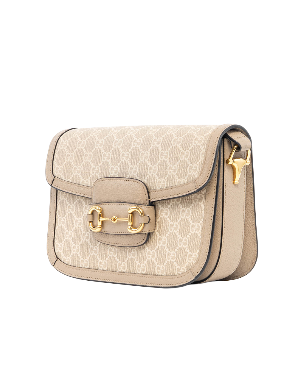 GUCCI HORSEBIT 1955 MEDIUM BEIGE GG MONOGRAM CANVAS GHW 2841