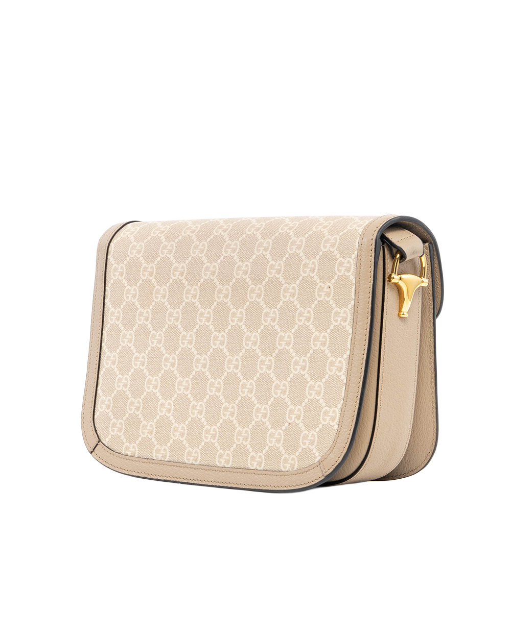 GUCCI HORSEBIT 1955 MEDIUM BEIGE GG MONOGRAM CANVAS GHW 2842