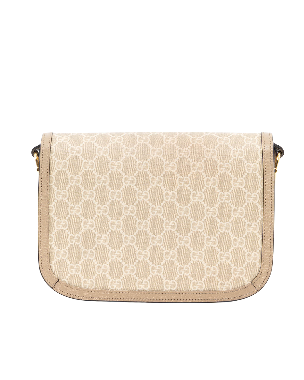 GUCCI HORSEBIT MEDIUM BEIGE GG MONOGRAM CANVAS GHW 602204 520981 2863