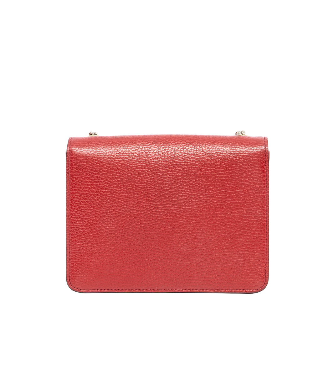 GUCCI INTERLOCK RED EMBOSSED CALF GHW 01636