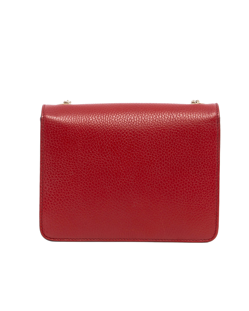 GUCCI INTERLOCKING G RED CALF GHW 510304 204991 2831