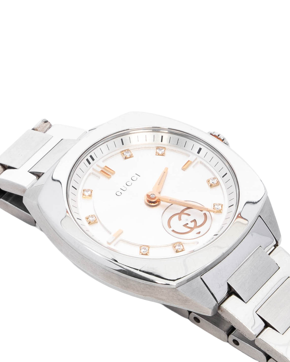 GUCCI INTERLOCKING WATCH SHW 18981031 08461