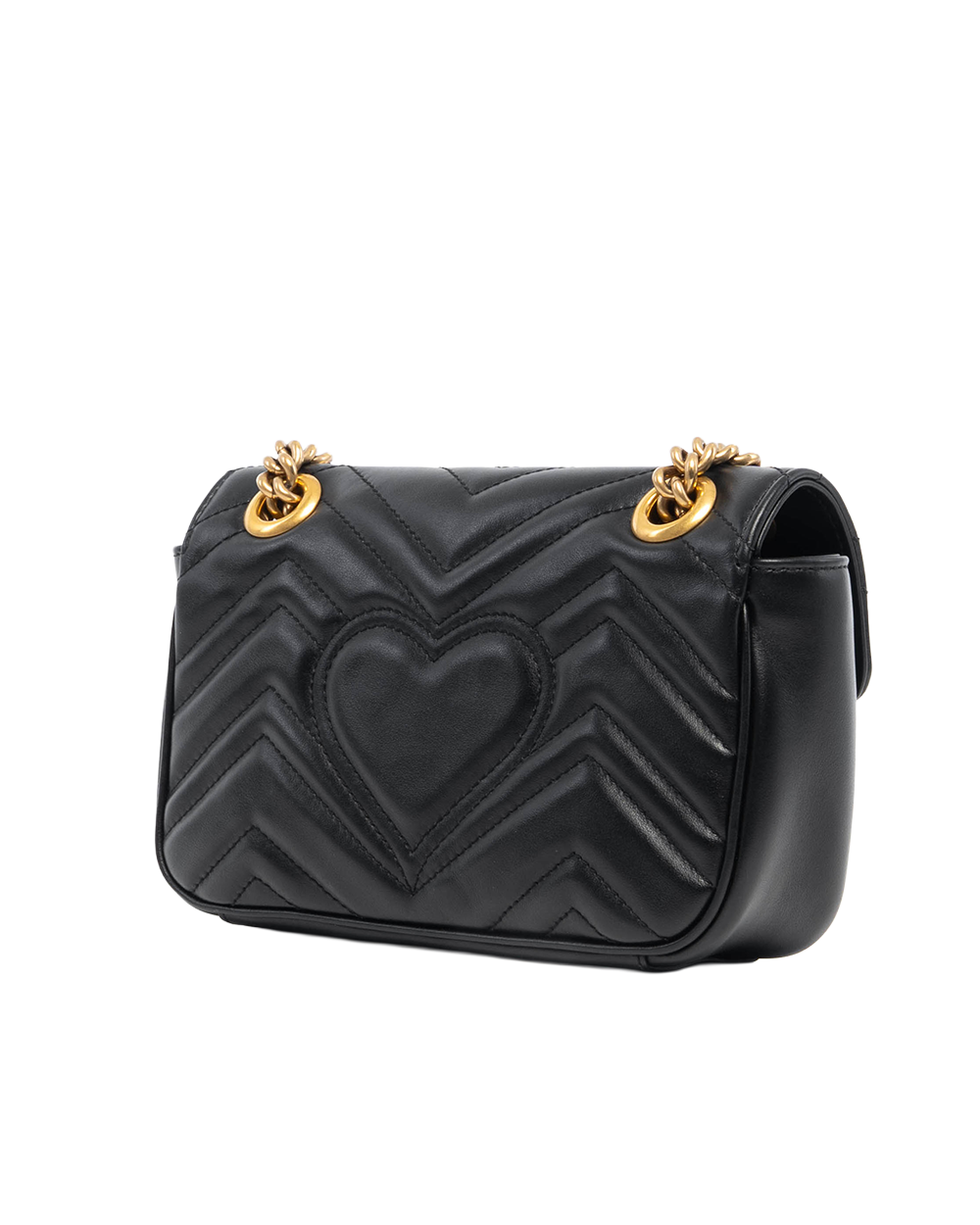 GUCCI MARMONT 22 BLACK CALF GHW 446744 527066 1726