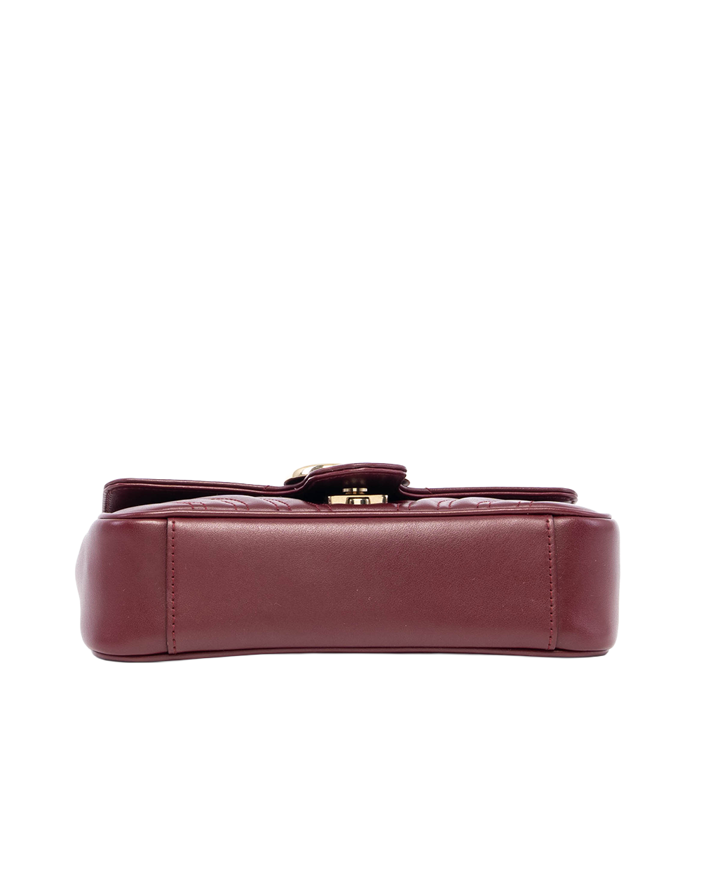 GUCCI MARMONT 22 RED BURGANDY LAMB GHW 446744 520981 03225