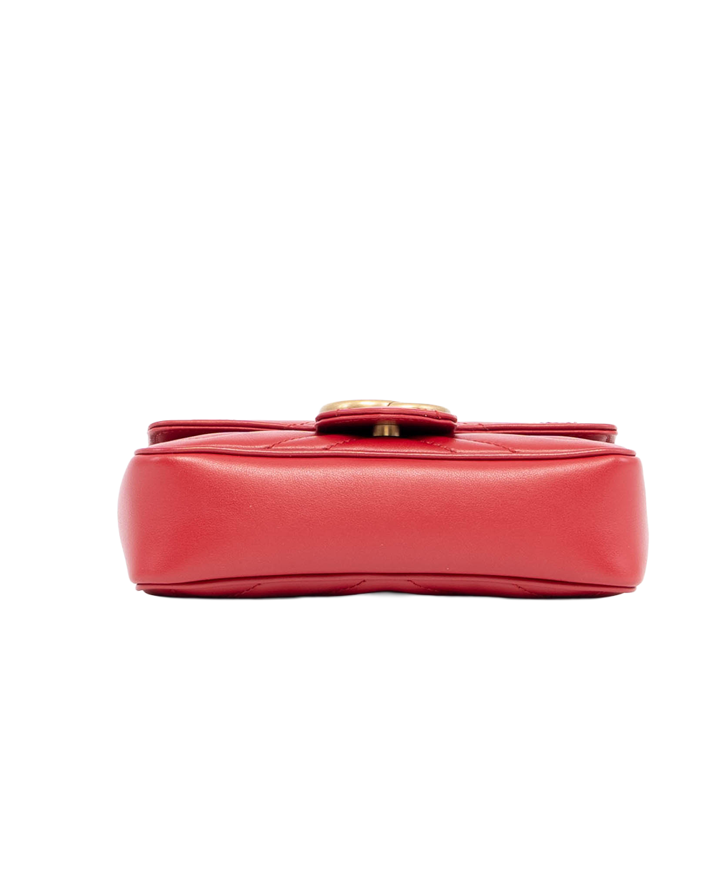 GUCCI MARMONT SUPER MINI RED CALF GHW 476433 0416 01616