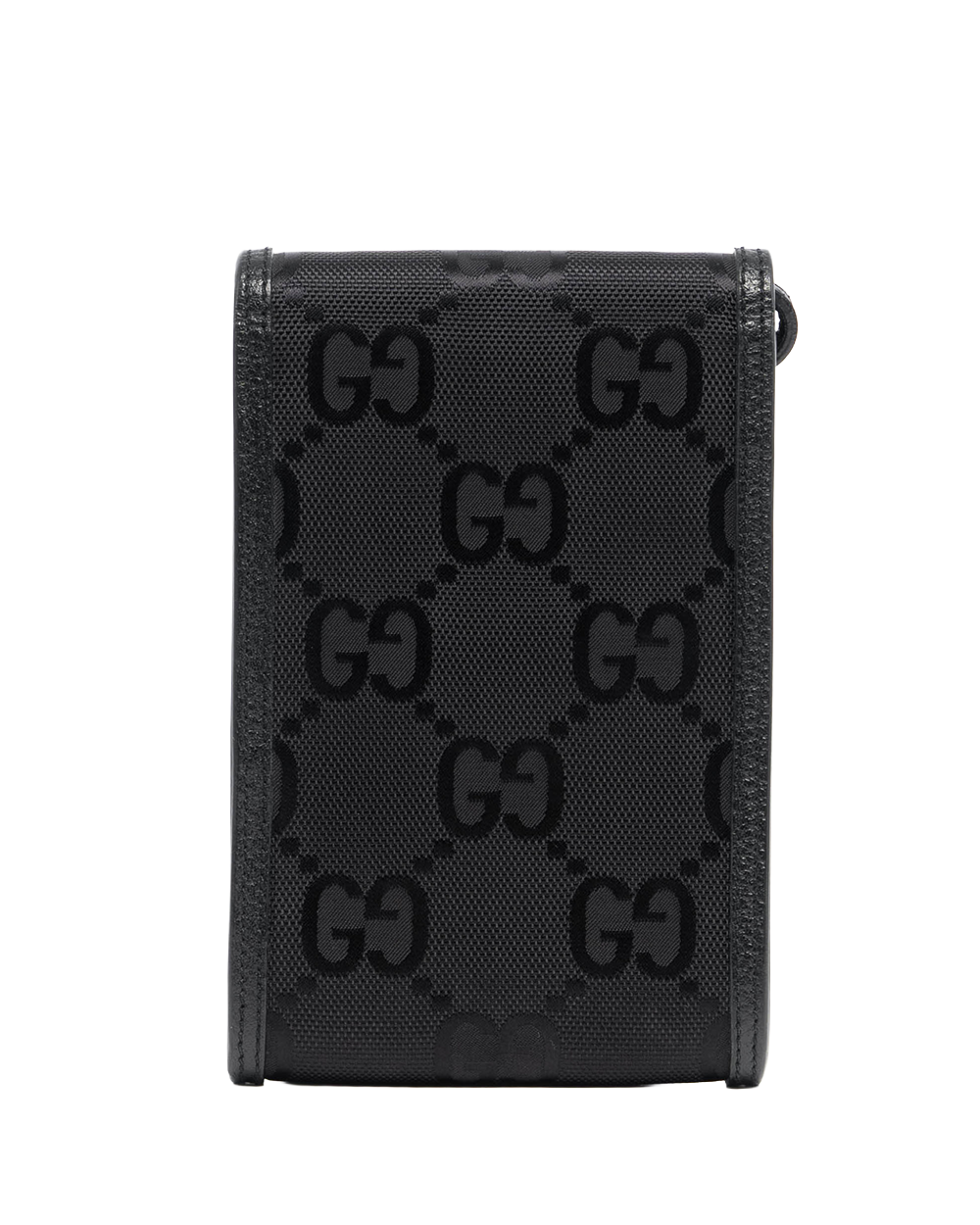 GUCCI OF THE GRIS PHONE MINI BLACK NYLON CALF SHW 625599 1147 3099
