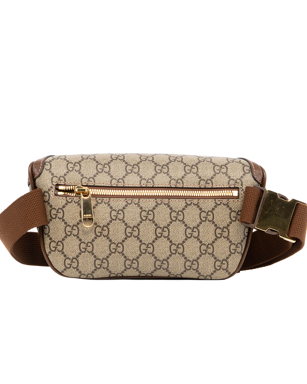 GUCCI OPHIDIA BELT BAG BROWN GG MONOGRAM CANVAS GHW 682933 486628 2846