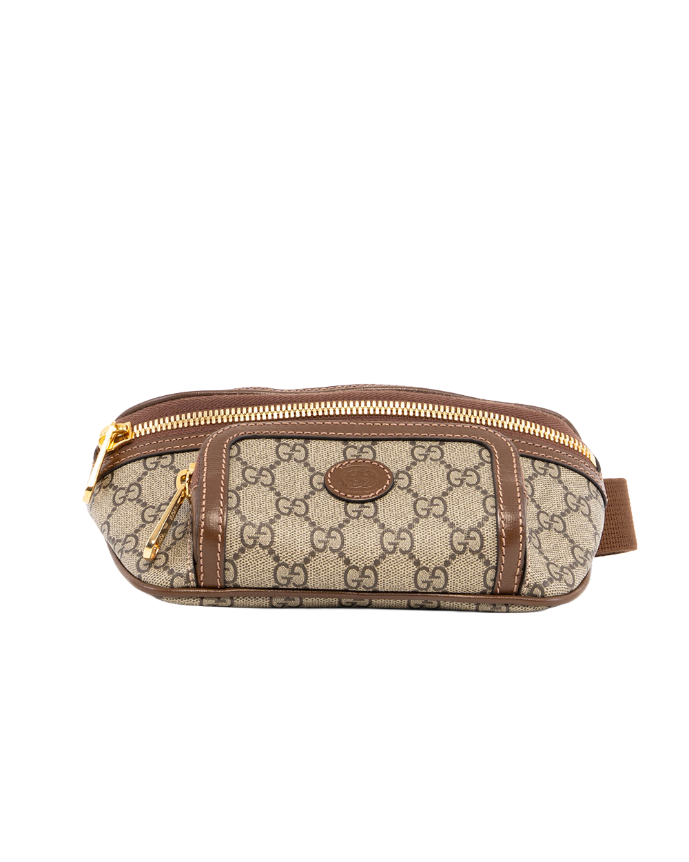 GUCCI OPHIDIA BELT BAG BROWN GG MONOGRAM CANVAS GHW 682933 486628 2847