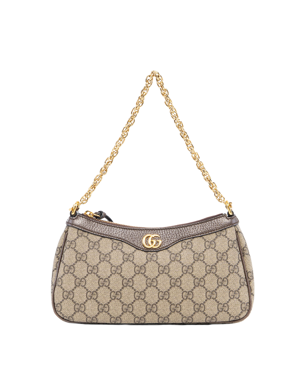 GUCCI OPHIDIA SMALL BROWN GG MONOGRAM CANVAS GHW 785132 486628 3031