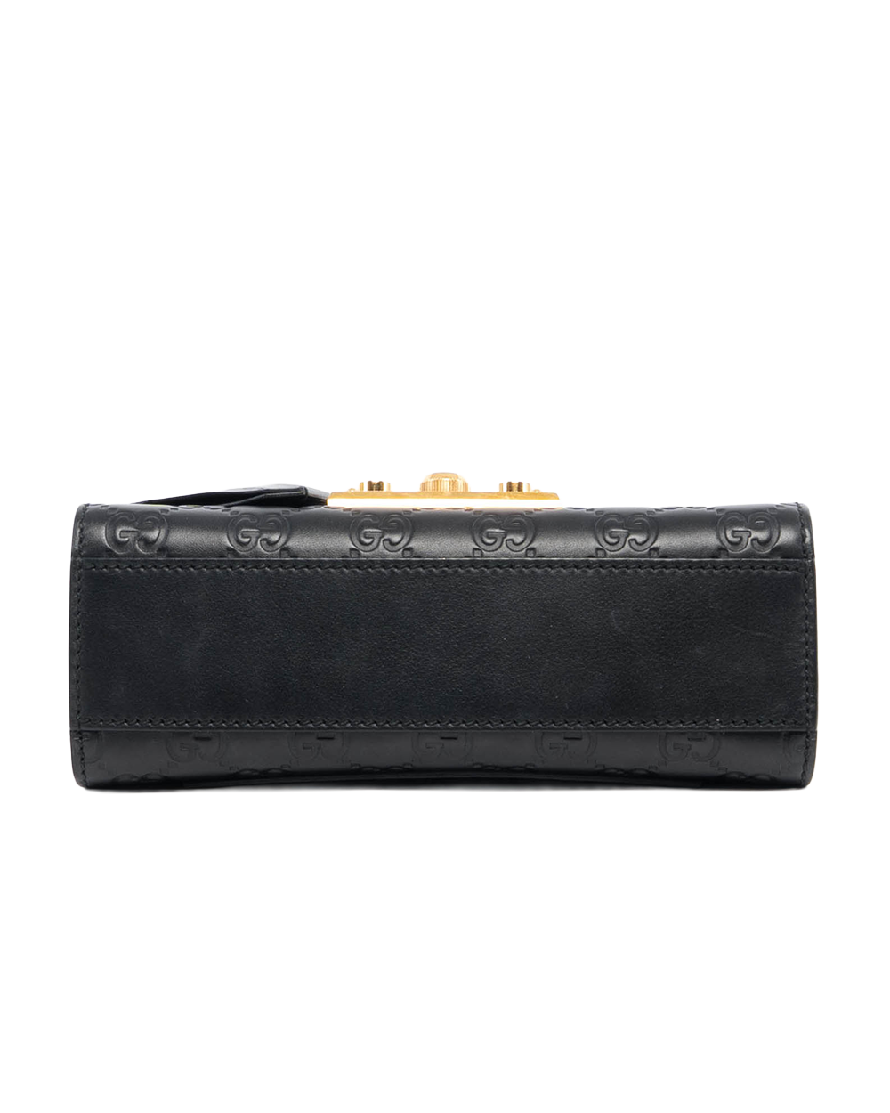 GUCCI PADLOCK SMALL BLACK GG MONOGRAM CALF GHW 409487 524947 1089