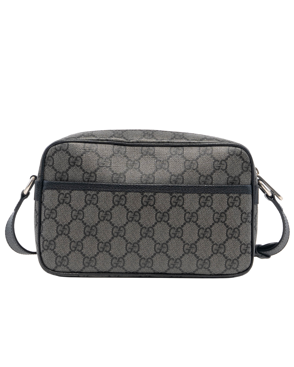 GUCCI SHOULDER BAG MINI GREY CANVAS SHW 768391 496334 5189
