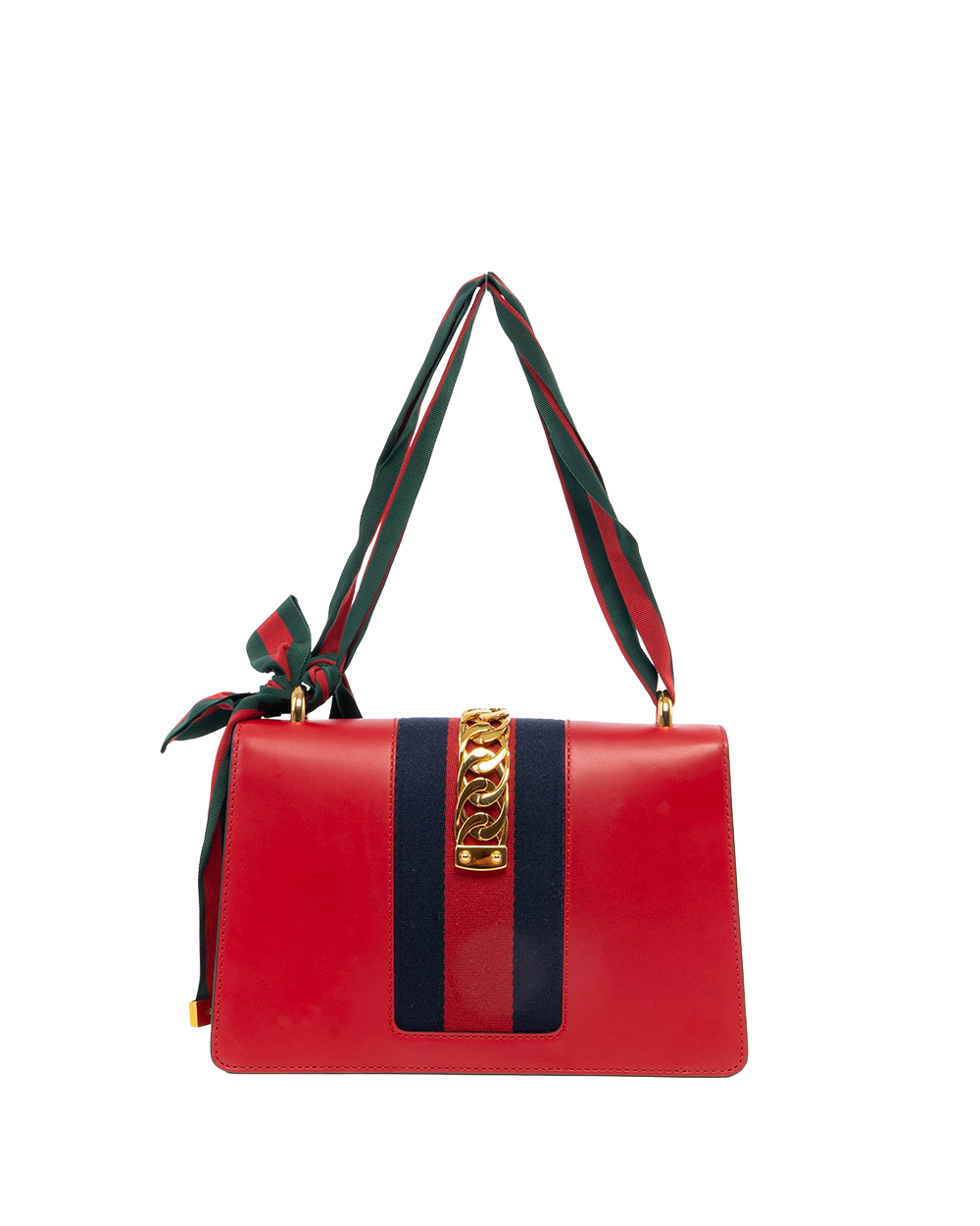 GUCCI SYLVIE MEDIUM RED CALF GHW 421882 493075 1644