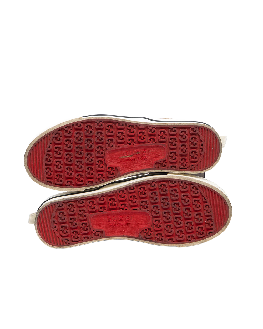 GUCCI TENNIS 1977 SLIP ON 35 BROWN GG MONOGRAM 5136