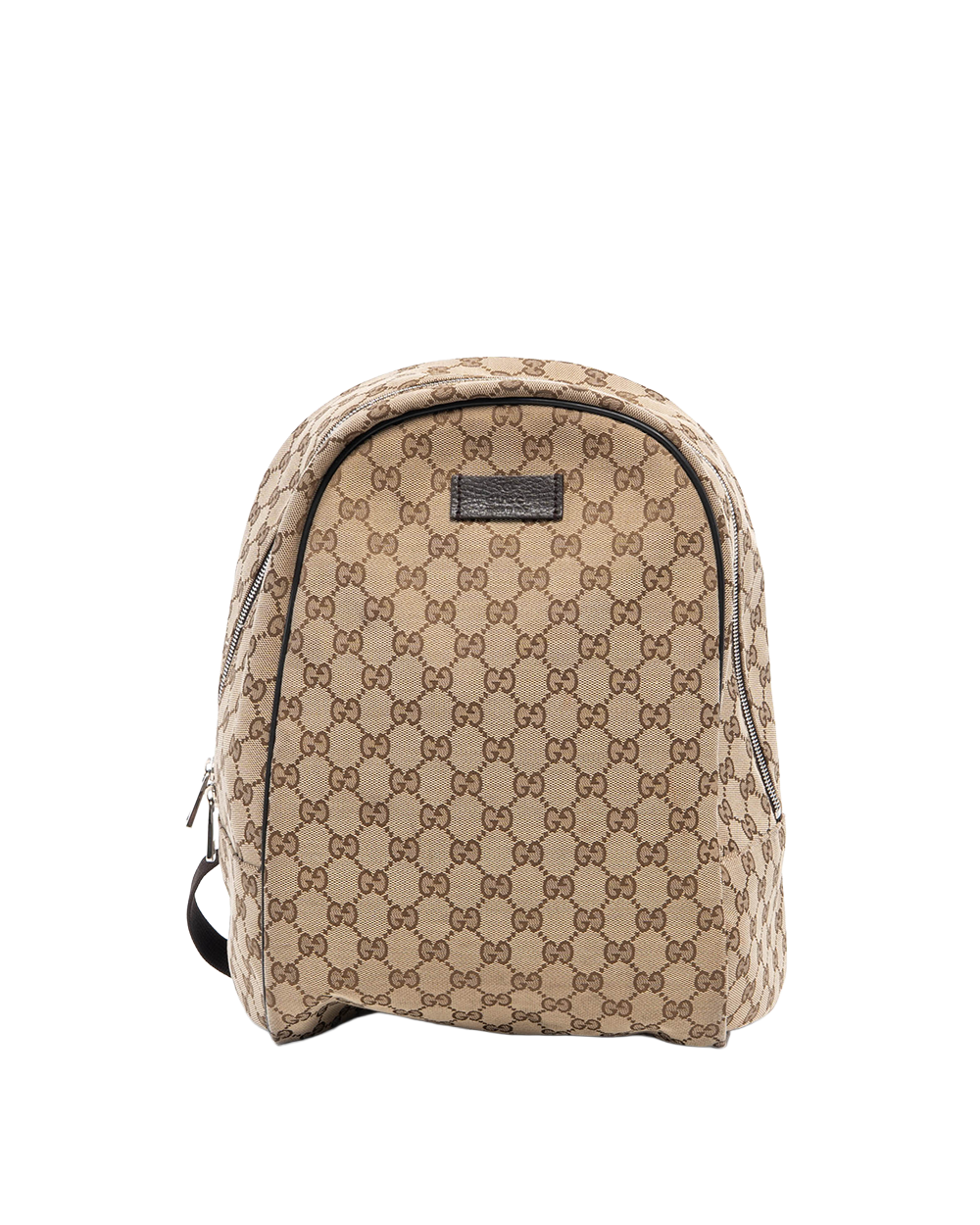 GUCCI TRAVEL BACKPACK BROWN GG MONOGRAM CANVAS GHW 449906 213045 07596