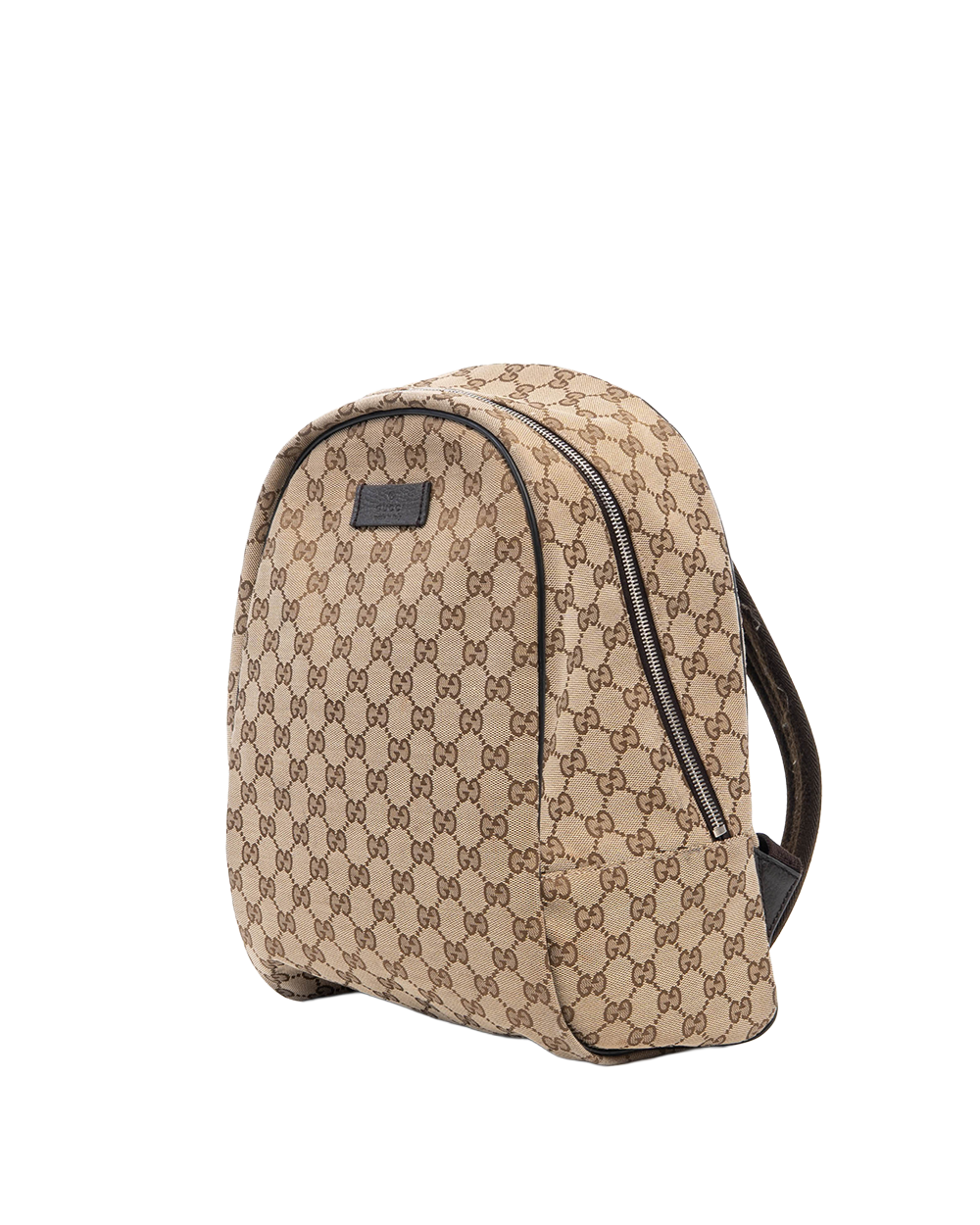 GUCCI TRAVEL BACKPACK BROWN GG MONOGRAM CANVAS GHW 449906 213045 07597