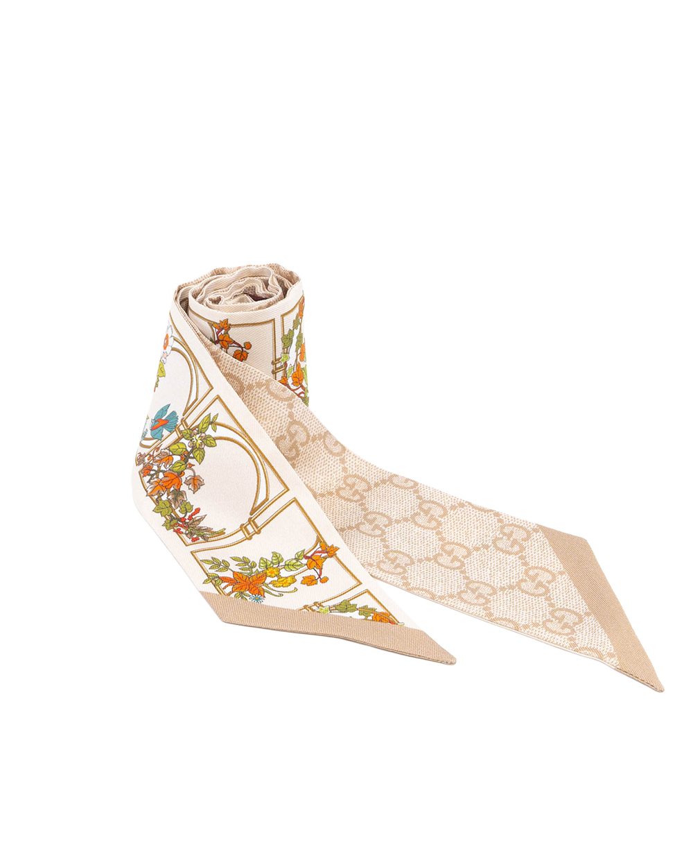 GUCCI TWILLY WHITE FLORAL 3202