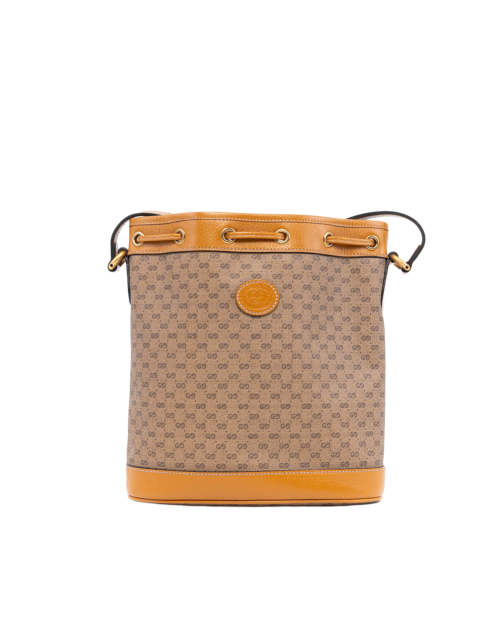 GUCCI X DISNEY BUCKET BAG MICKEY MOUSE BROWN GG MONOGRAM GHW 4098