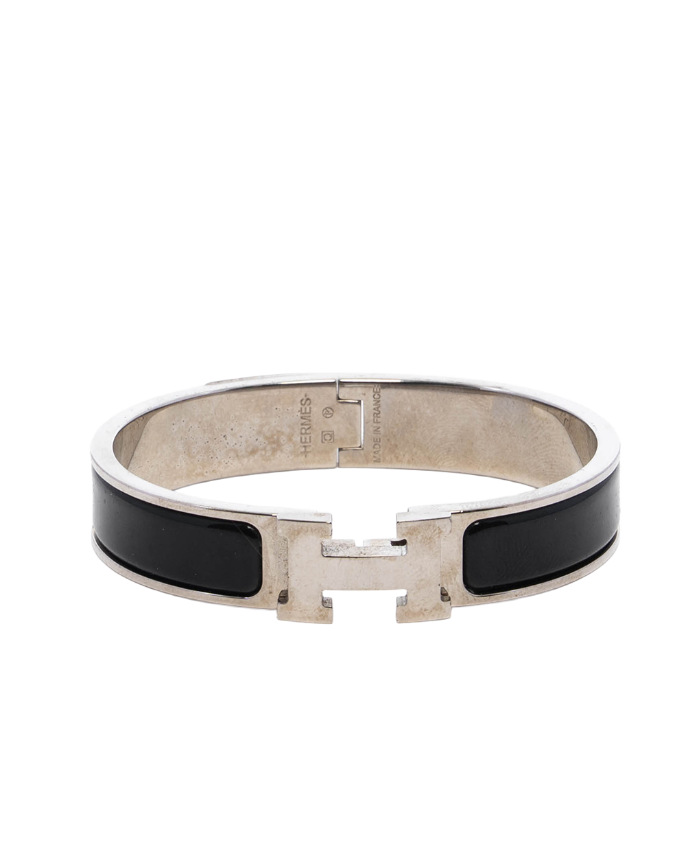 HERMES CLIC CLAC 1 CM PM BLACK SHW 08441