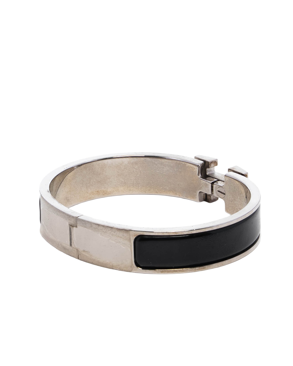 HERMES CLIC CLAC 1 CM PM BLACK SHW 08443