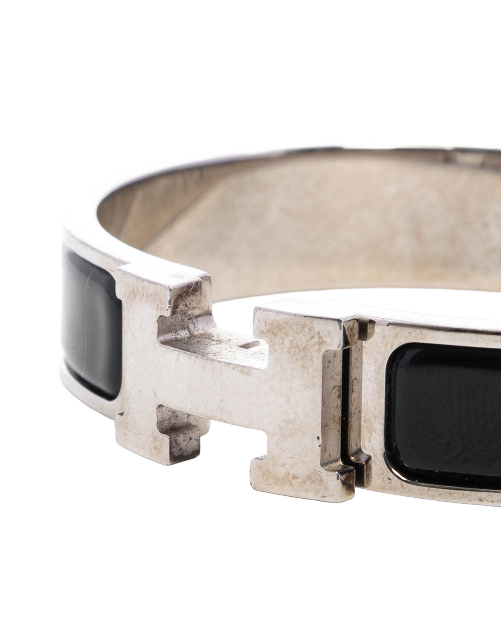 HERMES CLIC CLAC 1 CM PM BLACK SHW 08445