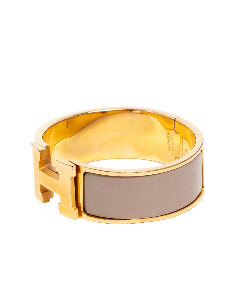 HERMES CLIC CLAC 2 CM MARRON GHW FI 02 50 7444