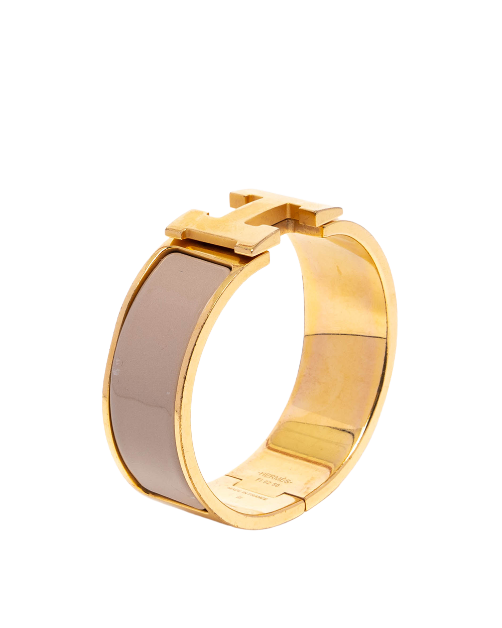 HERMES CLIC CLAC 2 CM MARRON GHW FI 02 50 7449