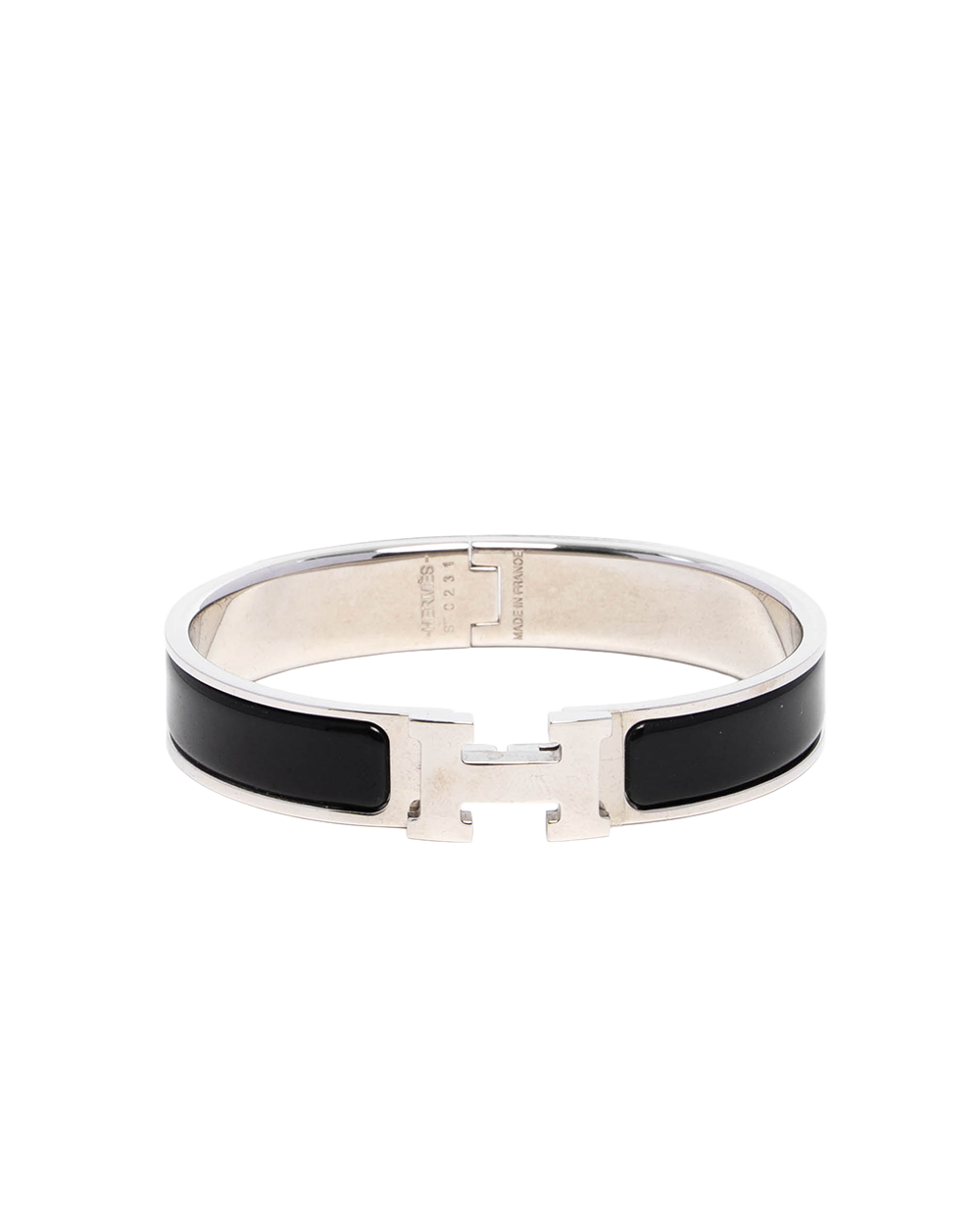 HERMES CLIC CLAC GM BLACK SHW ST 02 31 7423