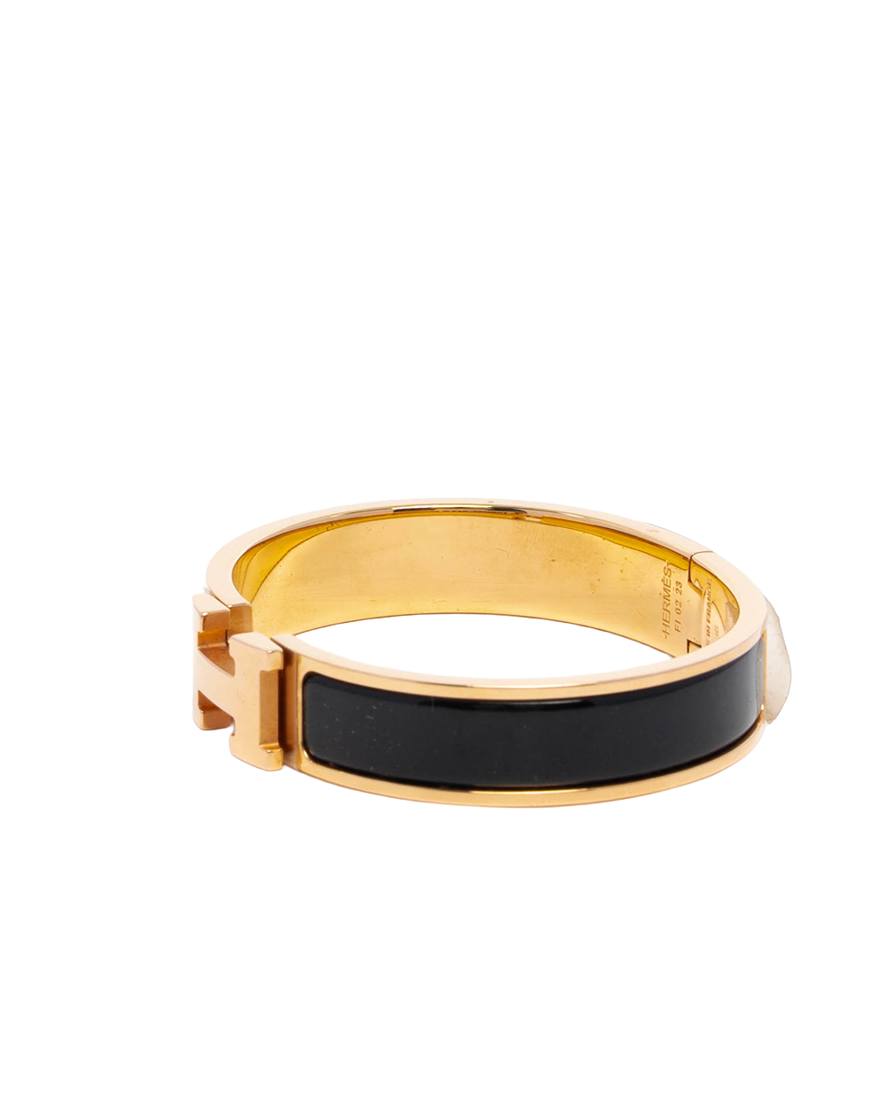 HERMES CLIC CLAC PM BLACK GHW FI 02 23 3225