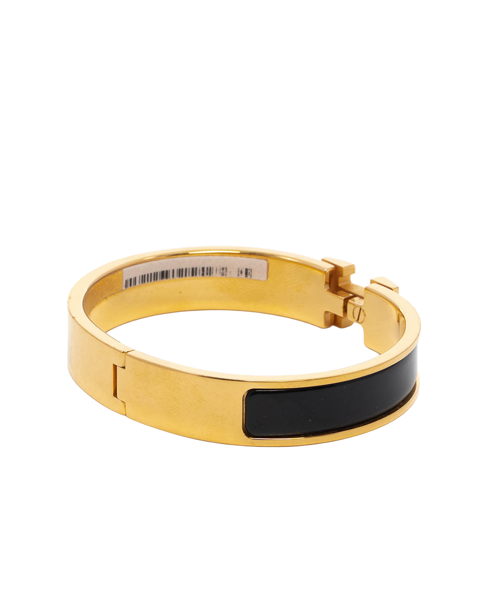 HERMES CLIC CLAC PM BLACK GHW FI 12 22 08436