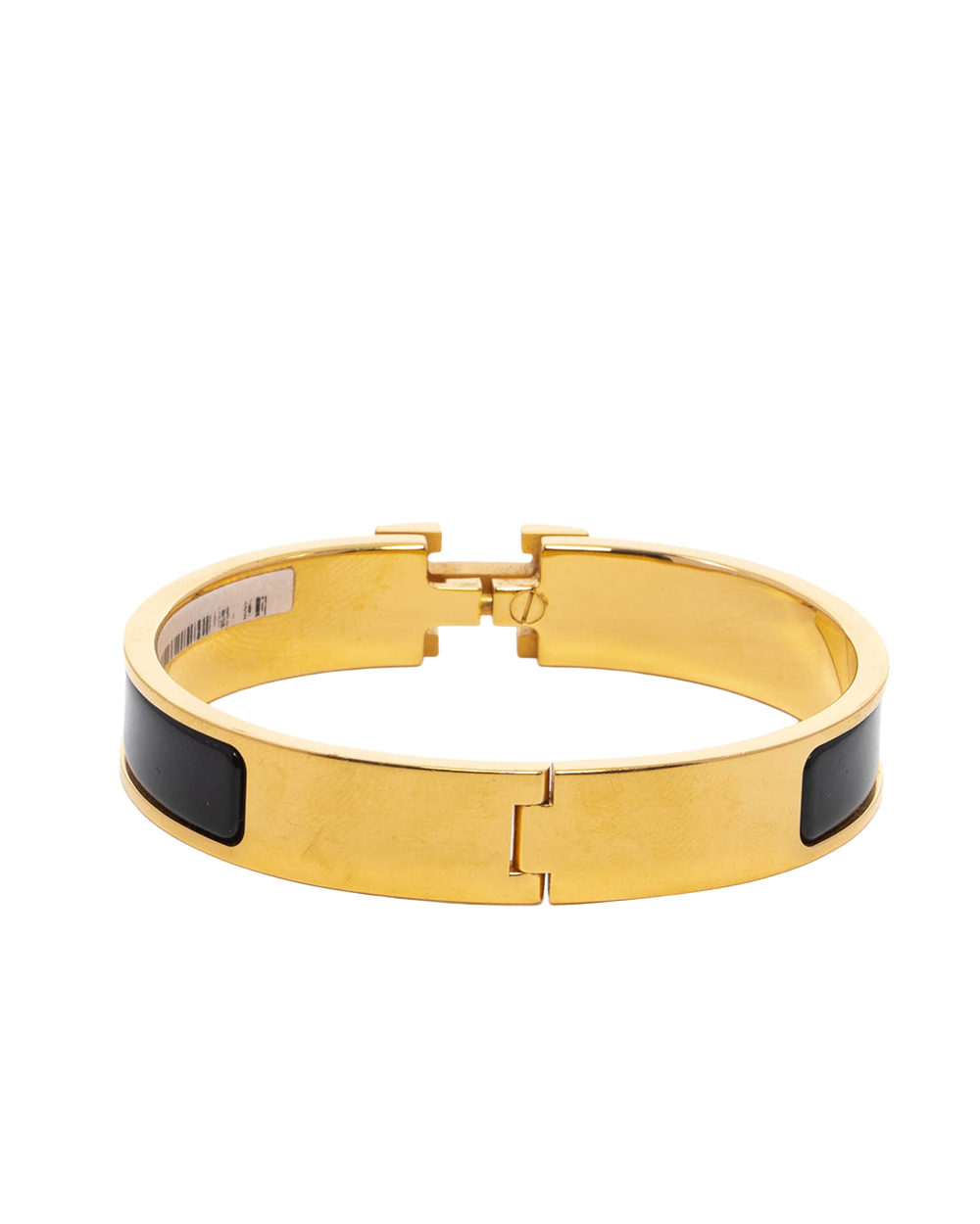 HERMES CLIC CLAC PM BLACK GHW FI 12 22 08437