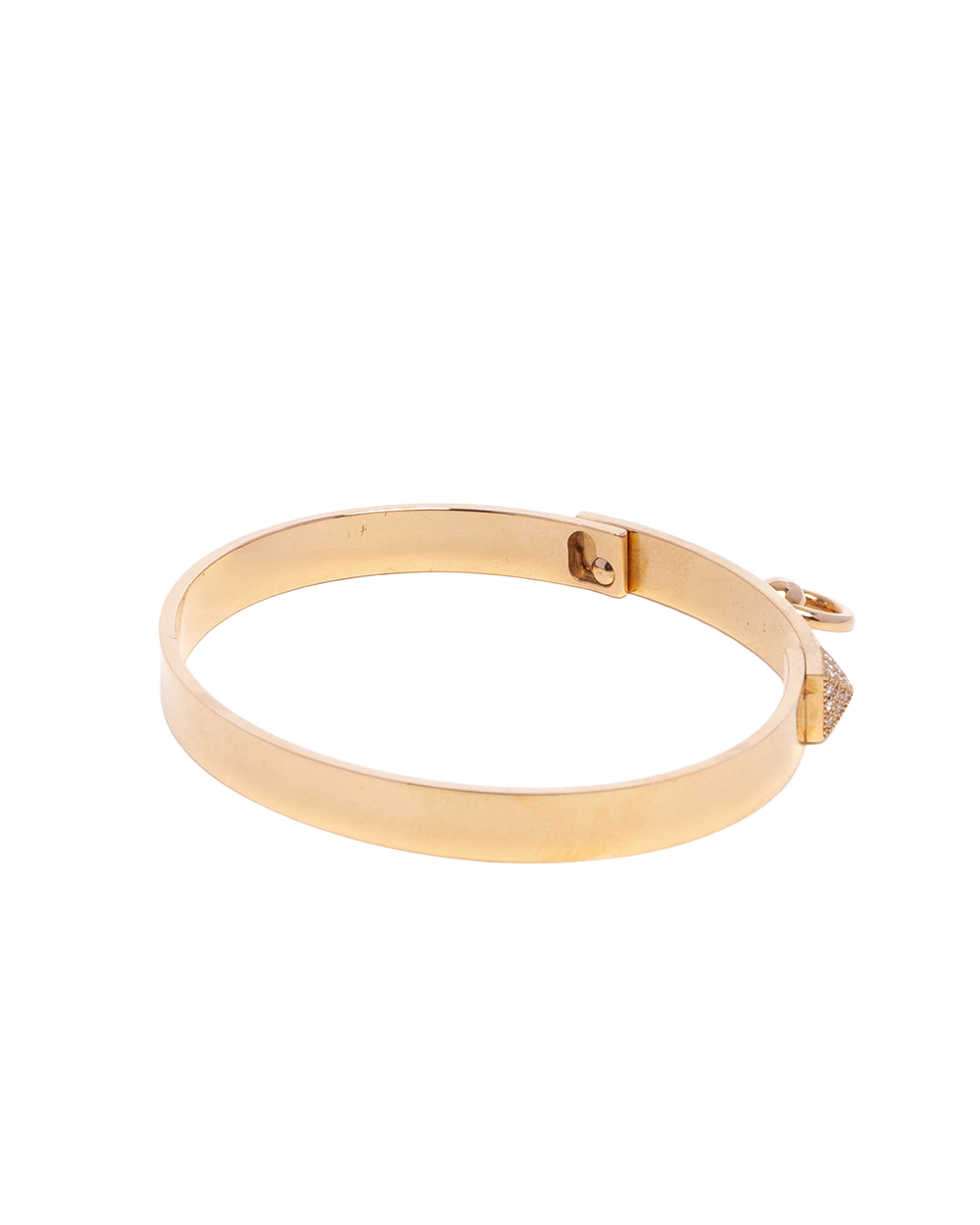 HERMES COLLIER DE CHIEN BRACELET ST DIAMOND RGHW 21A380659 48D0 7452